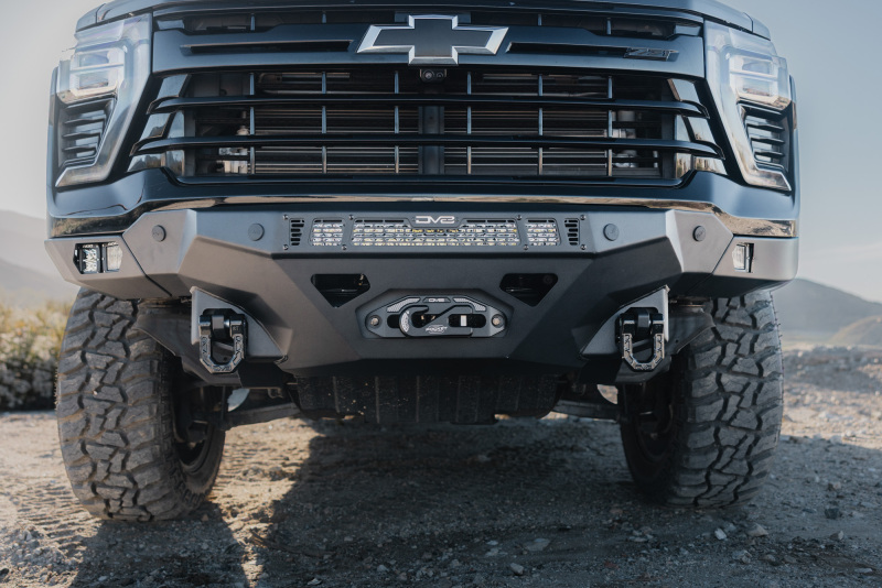 Chevrolet Silverado 3500 Front Bumper - DV8 Offroad - Spec Series - Black - `24-`26